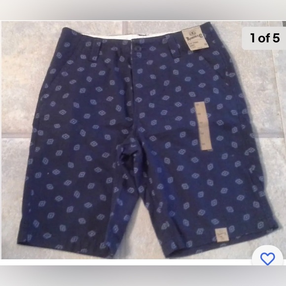Other - (NWT) Roebuck & Co. Mens Size 32 Navy & Light Blue Deigned Short Retails @$40.00